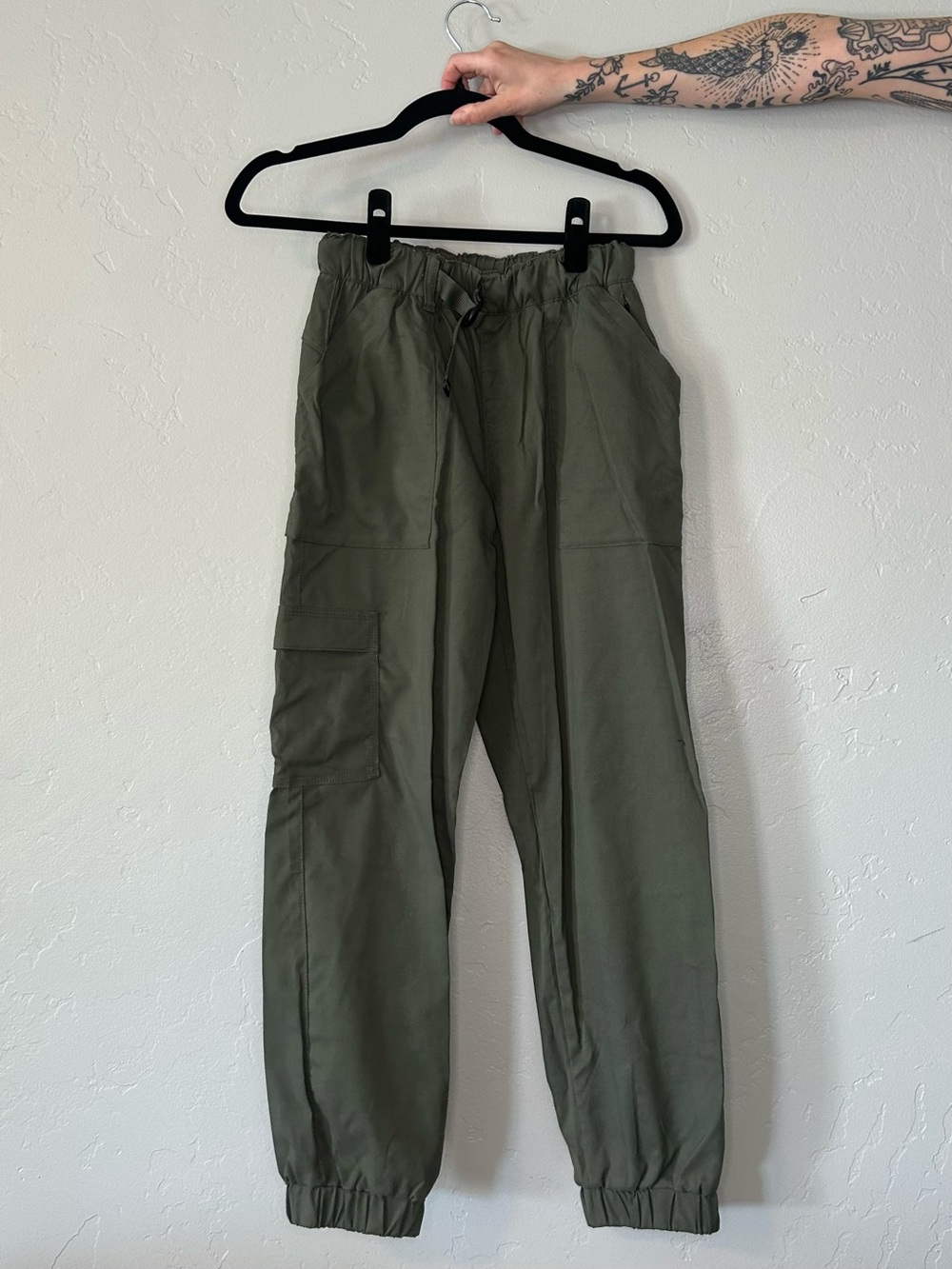 Prana Olive Cargo Jogger Pants